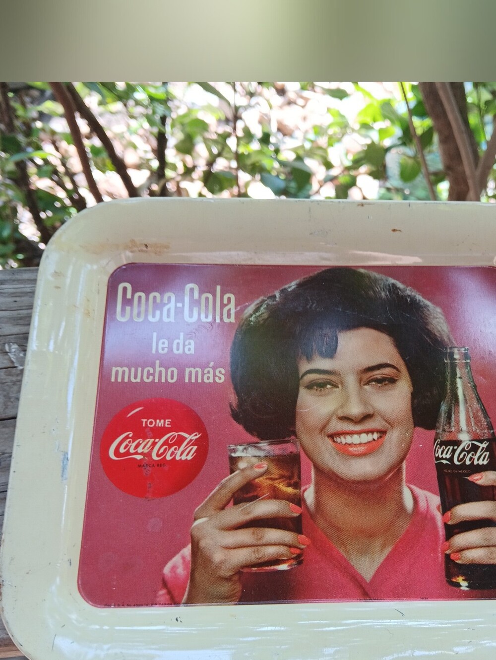 Vintage 60s Coca Cola Soda Tip Tray